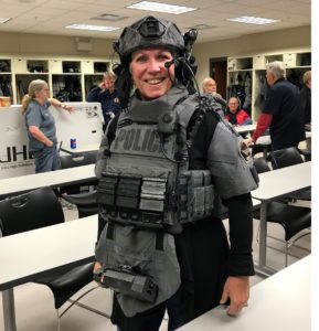 GSDC President Patti Gartland participated in the 2020 Metro Citizens Police Academy